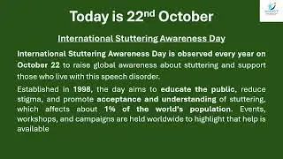 International Stuttering Awareness Day
