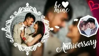 Wedding anniversary video editing  kinemaster//marriage anniversary video background green screen#75