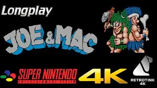 Joe And Mac ▪ Super Nintendo ▪ Retrotink 4K ▪ Longplay