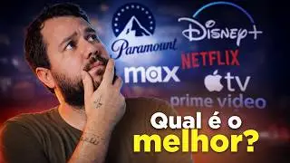 Qual streaming realmente vale a pena em 2026?Netflix, Max, Disney+, PrimeVideo, AppleTV e Paramount+