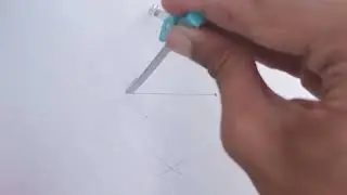 Draw a rhombus using a caliper