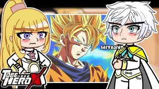 To Be Hero X React To Goku As New Hero |🇪🇸🇺🇸🇧🇷| Created by: Rethwhite