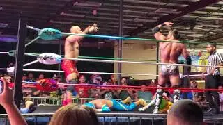 Lucha Libre - Psycho Clown y Cinta de Oro aka Sin Cara: San Antonio, TX 9/4/2021