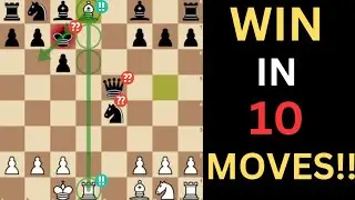 5 Amazing chess traps for Fast CHECKMATE!!!
