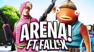 ANIQUILEI OS CARAS DESSE LOBBY! (Ft. Fall-x) - Fortnite
