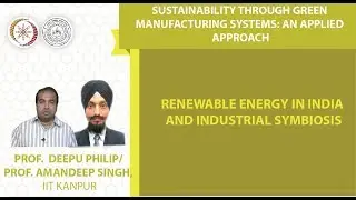 Renewable energy in India and Industrial Symbiosis