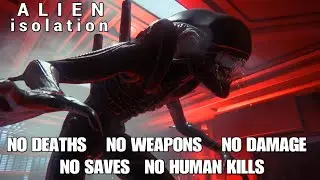 ALIEN: ISOLATION - Permadeath & Unarmed Nightmare Run (Mission 16 Transmission)