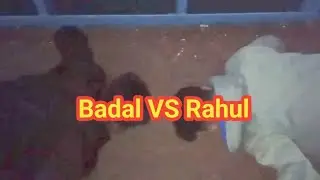 Mini vlog | Pushpa Challenge Badal  VS Rahul | 