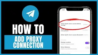how to add proxy connection on telegram