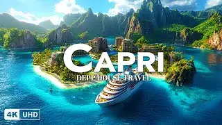 Capri 🇮🇹 4K Documentary &ndash; Mediterranean Cliffs, Blue Grotto & Deep House Chill 🌊🎶