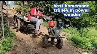 shrachi 8d6 power weeder trolley attachment