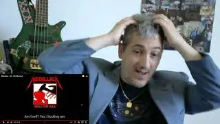 Metallica Am I Evil? reaction Punk Rock Head italian Kills Rock Band Singer&BassPlayer James Giacomo