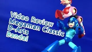 Video Review Rockman Megaman Classic Edition + Rush D Arts Bandai Tamashii Nation HD