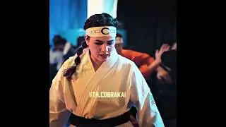 Sam vs Dublin Thunder Captain #cobrakai #cobrakaiseries #netflix #shortsfeed