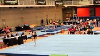 Abigail Kelly floor routine level 5 all around