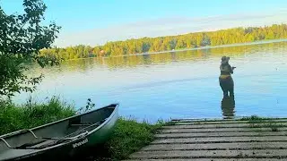 My First Canoe Adventure! Fishing Minnesota's Many Lakes 🎣
