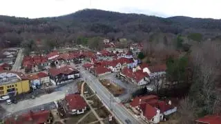 Hardman Farm, Nacoochee Mound, and Helen by Drone