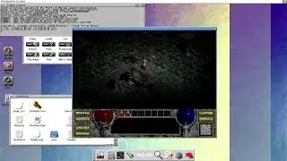 Diablo (DevilutionX) on Amiga 500 with PiStorm, Emu68.