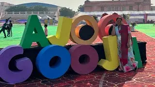 Ajoo Gooja children&rsquo;s festival day-2 || fabric painting workshop
