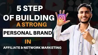 How to build a strong personal brand in affiliate marketing | Network Marketing #affiliatemarketing