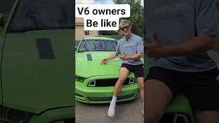 V6 owners be like 🤣 #shorts #car #automobile #sportscar