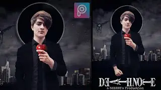 Death Note Poster Manipulation | PicsArt tutorial