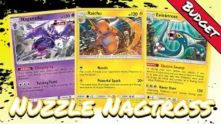 Nuzzle Nagtross Powerful Spark Budget Cosmic Eclipse Deck, PTCGO Gameplay