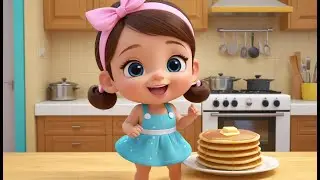 Pancake Flip Fun | Nursery Rhyme Song for Kids | Baby Learning Songs