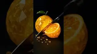 Cutting a Crystal Lemon 🍋✨ Most Satisfying ASMR Ever!