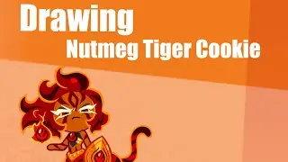 Speed Paint✨ Nutmeg Tiger Cookie❤️ CRK