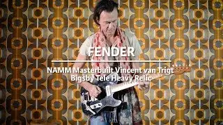Fender NAMM Masterbuilt Vincent van Trigt Bigsby Tele Relic played by Erwin van Ligten | Demo @ TFOA