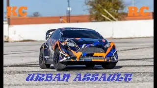 KCRC | Traxxas Ford Fiesta VXL | Urban Assault!