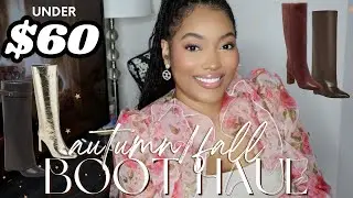 FALL 2024 FASHION HAUL | Step Into Style: Must-Have Fall Boots Under $60!!!