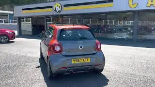 2018 SMART FORFOUR BRABUS EXCLUSIVE Auto Grey & Orange for sale Castle Motors