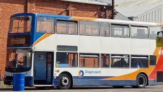 Onboard Stagecoach Bus 18162 - Dennis Trident Alexander ALX400 - Route 100 - (XIL 1575)