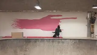 Indro Martinenghi: murale in bastard bowl
