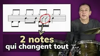 Fais groover ton jeu de batterie grâce aux ghost notes