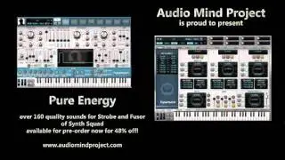 FXPansion Strobe and Fusor of DCAM: Synth Squad - Pure Energy Soundset by Audio Mind Project