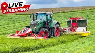 ❗️FARMLIVE #20❗️Senoseč 2025 | FENDT 828 & P&Ouml;TTINGER NOVACAT V 10000 💚❤️