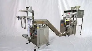 Triangle Nylon bags packing machine tea bagging equipment fully automatic integrated packaging line