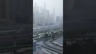 Dubai weather today #dubailife #dubai #rain #uae