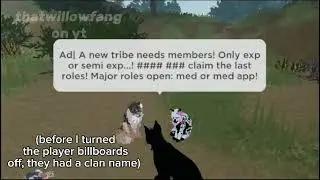 Non-readers mistaken the Tribe of Rushing Water... Thatwillowfang