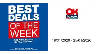 OK Furniture specials - 19/01/2026 - 25/01/2026