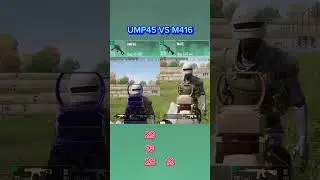 UMP45 VS M416 #pubg_new_state