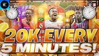 20K EVERY 5 MINS FIFA 22 BEST TRADING METHODS (FIFA 22 SNIPING FILTERS & FLIPPING)