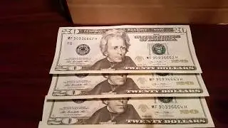 $1000 20 Dollar Bill Hunt