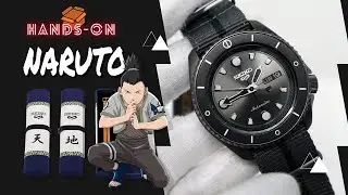 UNBOXING SEIKO 5 SPORTS NARUTO & BORUTO SHIKAMARU LIMITED EDITION SRPF75K1