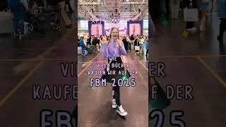 Wie viele B&uuml;cher kaufen wir auf der Frankfurter Buchmesse? ✨ #b&uuml;cher #buchempfehlung #booktube