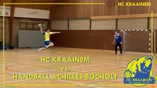 HC Kraainem - Handball Achilles Bocholt MATCH COMPLET Nationale 2