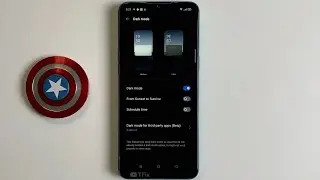 Dark Mode on Realme 5i Android 10